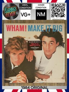 WHAM! Make It Big•1984 US (#FC 39595)•Pitman Pressing